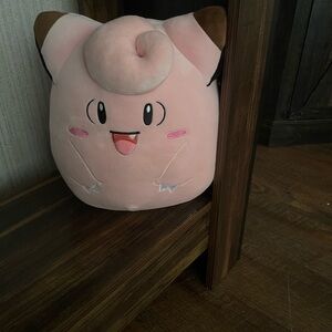 Pokemon Clefairy Plush - Pink and Brown